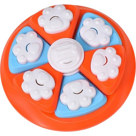 1 jouet cache-friandises, puzzle interactif pour chiens, gamelle lente, distributeur de croquettes, anti-fuite (1/5)