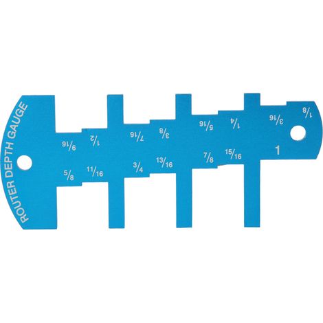 Scie sur table jauge de profondeur en alliage d'aluminium, limiteur de hauteur, outil de menuiserie (1/5)
