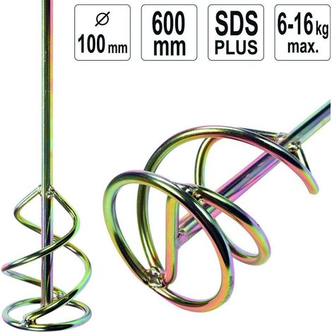 Frusta di miscelazione 100x600mm SDS-PLUS (1/5)