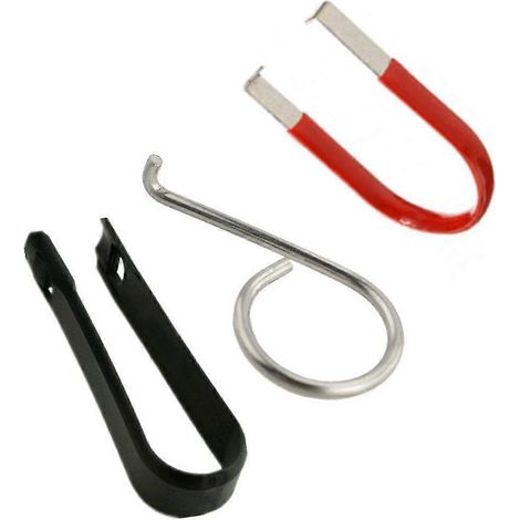 Kit de 6 outils pour retirer les cache-écrous de roue, clé pour boulons et écrous de voiture (1/5)