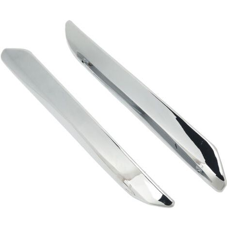 RHG Bande de pare-chocs avant gauche droite, 2 pièces, anti-rayures, Chrome argent, remplacement pour citroën C5 X7 20072015 (1/5)