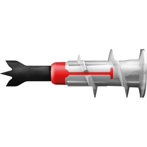 fischer - DuoBlade senza viti  Tasselli per cartongesso autofilettanti per appendere quadri senza foratura  Supporto TV, Orologi  Applicazione facile con cacciavite a punta PZ 2  (20 pz.) (1/3)