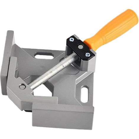 Abrazadera de ángulo recto (90°), abrazadera angular para carpintería, abrazadera derecha, abrazadera para herramientas de soldadura y carpintería - Tamaño pequeño (1/3)