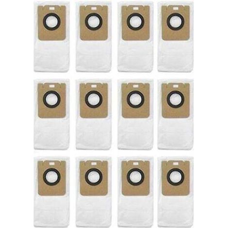 12 Dust Bags for Xiaomi Dreame Bot D10 Plus Rls3d Vacuum Cleaner (1/4)