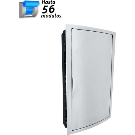 Caja de distribución empotrar 56 módulos Arelos (1/3)