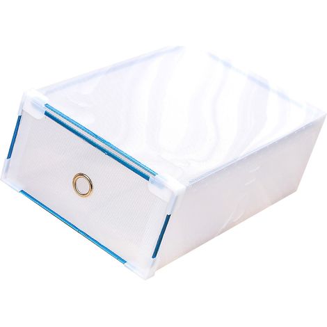 Aufbewahrungsbox mit transparentem Boden und multifunktionalem Schiebesystem – 34 cm x 22 cm x 13 cm (1/5)