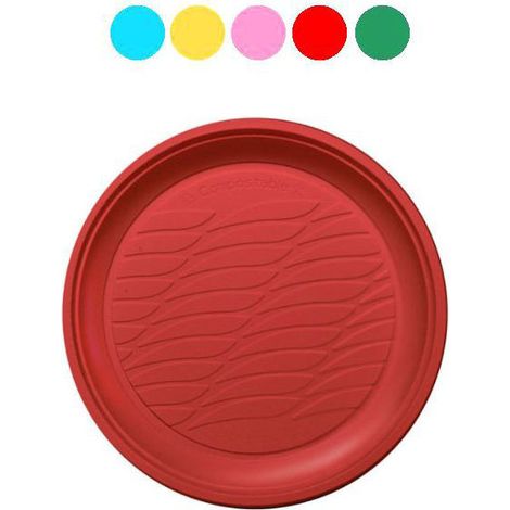 Assiette à Dessert Rouge Pz 20 Naturel Bibo