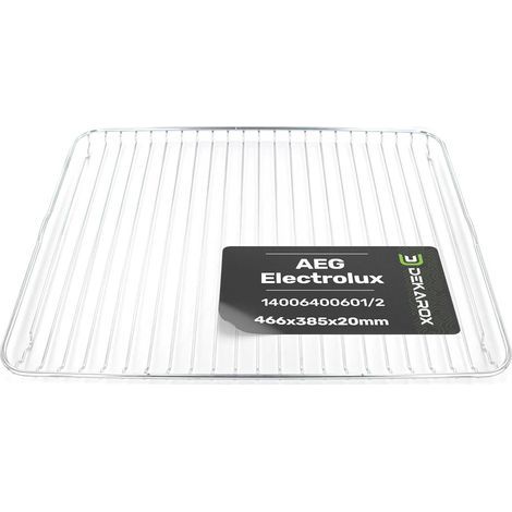 Backrost 466x385mm Silbernes Metall für AEG Electrolux Zanussi Backofen (1/5)