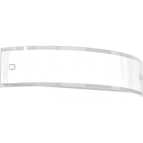 Top light linear 1076 a50 e27 led applique en verre blanc plafonnier moderne