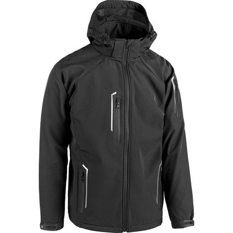 GIUBBINO SOFTSHELL GEYSER NERO