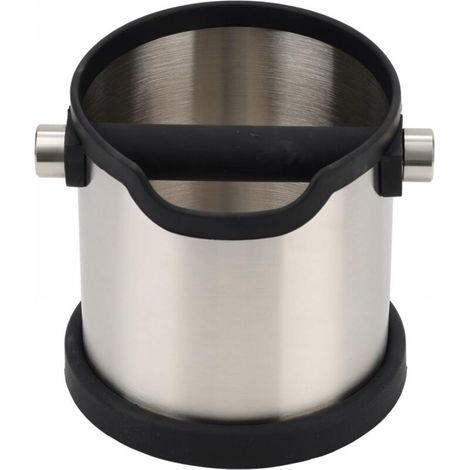 Boîte à bouilloire à café, récipient à expresso en acier inoxydable, seau à restes de café (1/5)