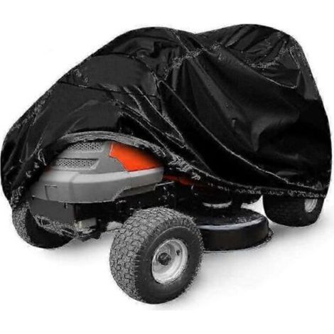 Housse pour tondeuse à gazon, housse pour tracteur, convient jusqu'à 137 cm (54 pouces), polyester résistant (1/4)