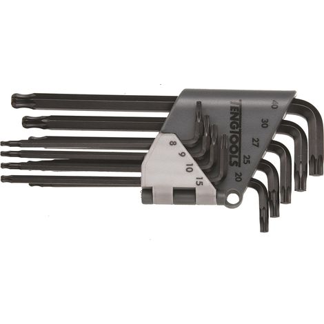 Llaves de vaso Torx TX incluidas en el juego Teng Tools 1479TX1