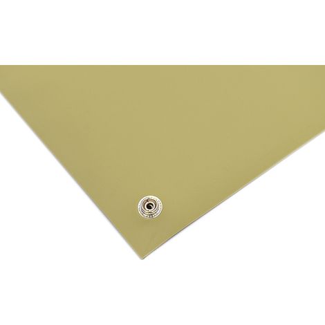 Tapis antistatique RS PRO, 1.2m x 1.2m x 2mm, pour Plan de travail ( Prix pour 1 Kit )