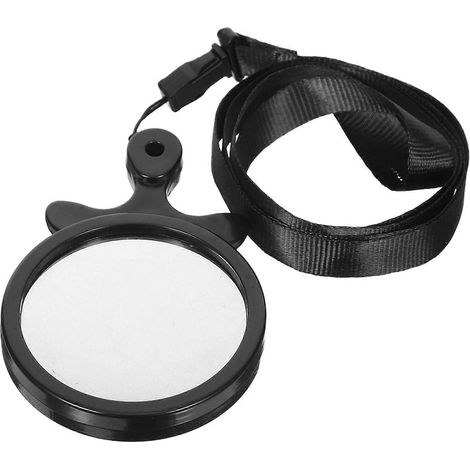 Loupe de poche avec cordon – Mini loupe portative pour seniors, inspection de bijoux, exploration en plein air et lecture – Verre optique professionnel (1/5)