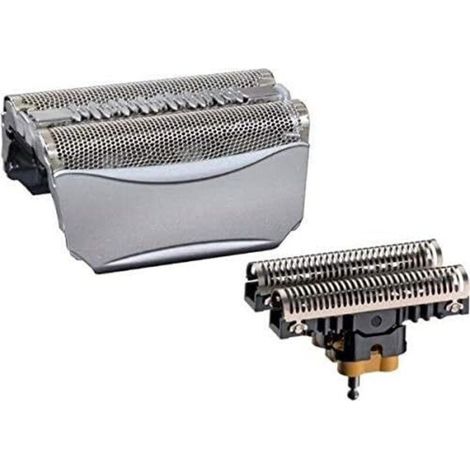Lame di ricambio per rasoi elettrici, compatibili con Braun Serie 5, colore argento (1/3)