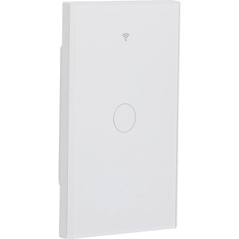 Fernbedienungsschalter, 1-Wege-Glas, Sprachsteuerung, kapazitiver Berührungsschalter für Tuya, Weitbereichsspannung 100–240 V (1/5)