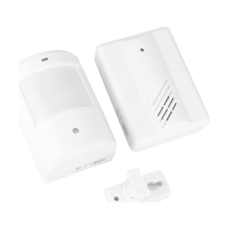 DEESSE SHOP-Sonnette d'alarme de Bienvenue, Capteur Infrarouge IR, Détecteur de Décoration de la Maison, Sonnette de Porte, sécurité d'entrée (1/5)