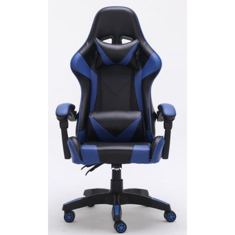 KRAFT - Poltrona da gaming in stile moderno per la stanza dei giovani --66x62x115 - Regolabile in altezza (1/4)