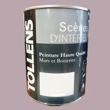 TOLLENS Peinture acrylique 'Scènes d'intérieur' Satin Bruyère 1 L (1/2)