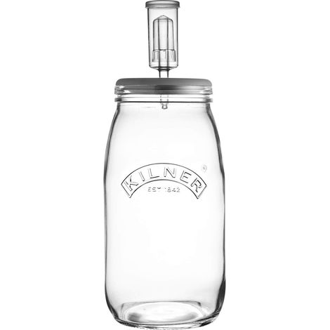 Kilner, Set di fermentazione per crauti/Kimchi/sottaceti, Trasparente (1/5)
