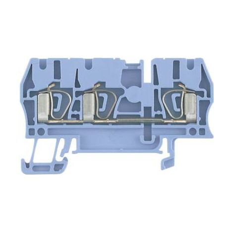 Bloc de jonction de passage Weidmüller ZDU 4/3AN BL 7904190000-1 bleu 1 pc(s) D19993 (1/2)
