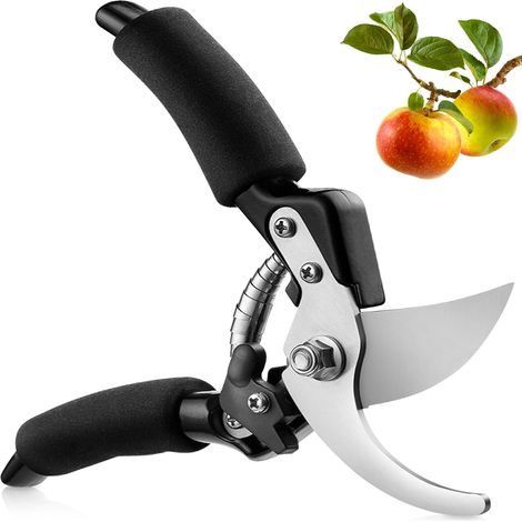 Professionelle Titan-Gartenkübel, Gartenkübel, Gartenkübel, Gartenkübel als Geschenk für Äste, Hecken und Blumen (schwarz) (1/5)
