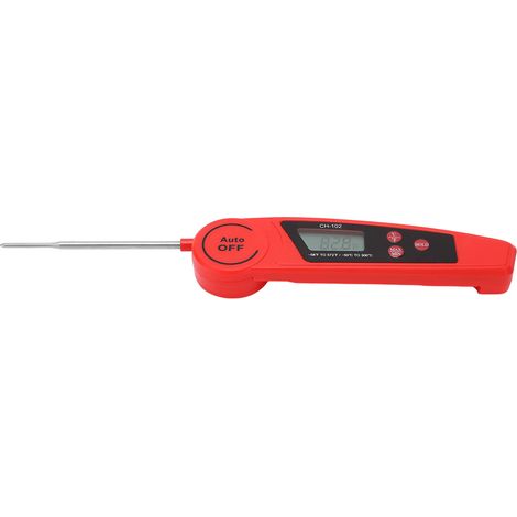 Digitales Fleischthermometer, 180° biegsame Sonde, 5-Sekunden-Messung, wasserdicht (IP66), Küchenthermometer mit Sofortanzeige (1/5)