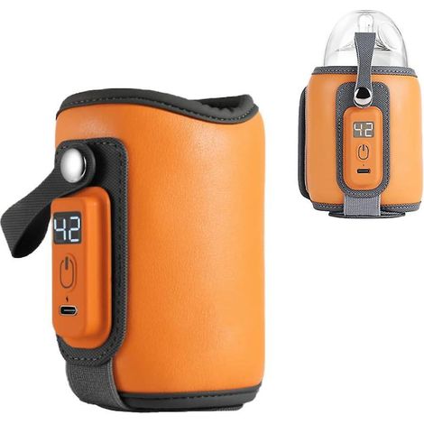 chauffe-biberon Portable Pour Bb, Chauffe-bouteille Usb 5 Tempratures Rglables Chauffe-biberon Sac Voyage Pour Les Soins De Bb  La Maison En Plein