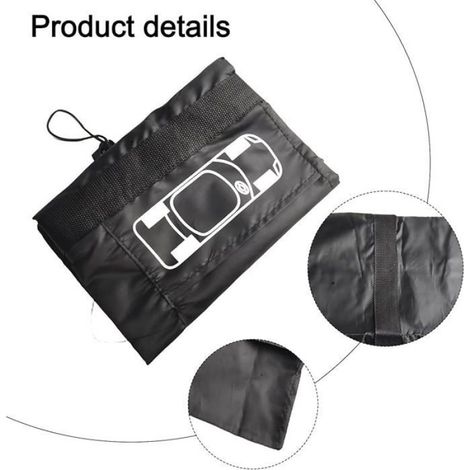 Housse Pour Pneu - Polyester 190T/210T - Compatible Pneus 13 À 23 Pouces - Pour Voiture SUV Camionnette - 1 Pièce (1/5)