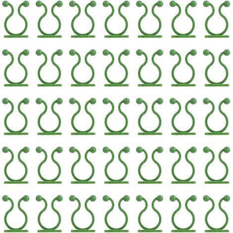 Outil de fixation pour plantes grimpantes de jardin, 300 crochets de fixation verts (1/5)
