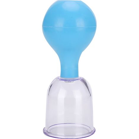 Balle de massage en caoutchouc PC pour thérapie par ventouses et soins de santé - Bleu (1/5)