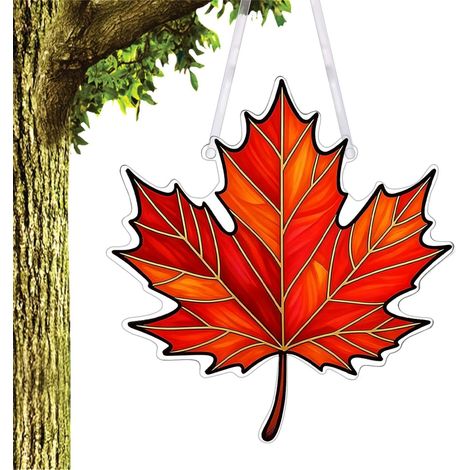 Sonnenfänger Ornament 2D Acryl Herbst Thanksgiving