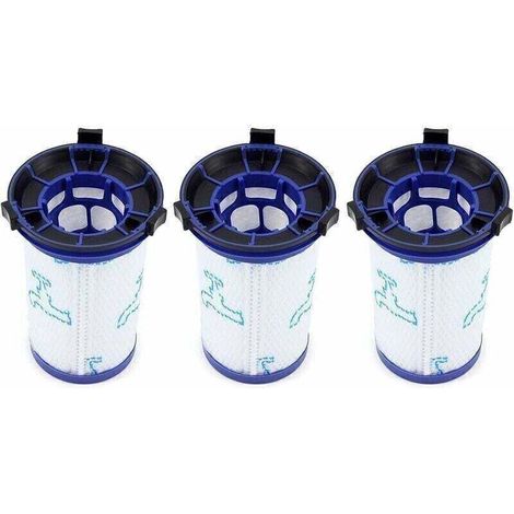 Lot de 3 Filtre de remplacement pour Rowenta Air Force 360 / X-Pert Essential 260 Aspirateur sans fil RH9037 RH9038 RH9039 RH9051 RH9057 RH9079 RH9081 RH9086 (Alternative au ZR009001) (1/4)