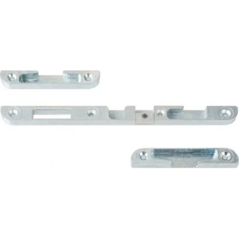 Vachette – Gâche 016D pour serrure électrique – Fonctionnement à pêne dormant – Finition nickelée – Dimensions 10000 DT /3