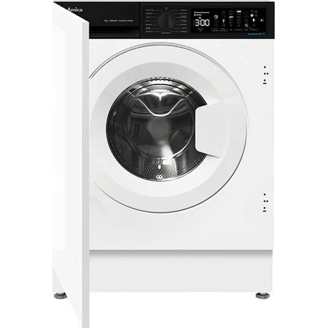 Amica WABIC712ALISTO machine à laver argent 7 kg 1200 tr/min (1/3)