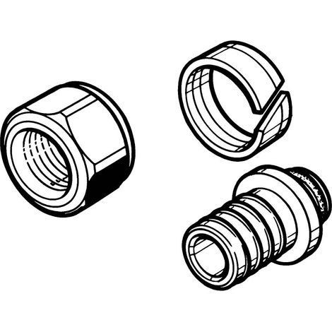 REHAU Raccordo a compressione NEO-X5 / SPEED 16 x 1,5, 13208951001