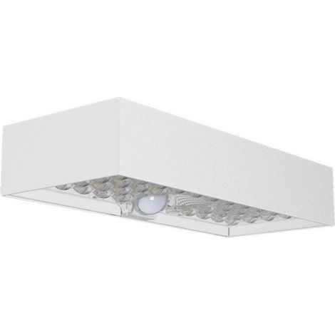 V-TAC Lampada LED da Muro 6W Con Pannello Solare e Sensore PIR Colore Bianco Bianco Naturale IP65