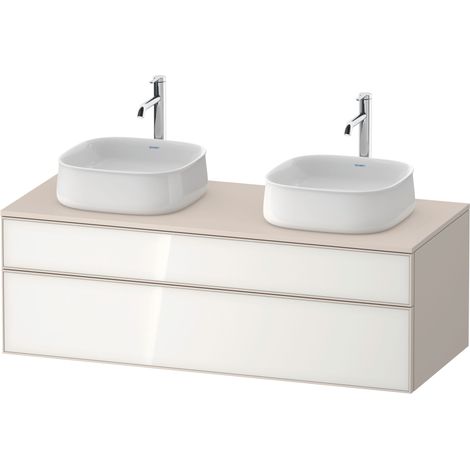 Duravit Zencha Meuble sous-lavabo sur console, 1300x550mm, 1