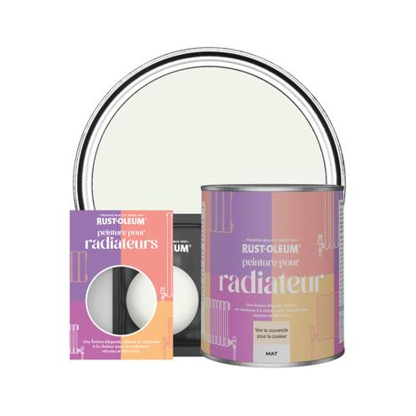 Peinture pour Radiateur, Finition Mate - Mousse de Lait (1/2)