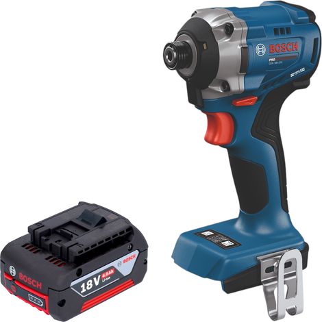 Avvitatore a impatto a batteria Bosch GDR 18V-215 Professional 18 V 215 Nm 1/4" Brushless + 1x batteria 4,0 Ah - senza caricabatterie