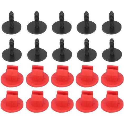 Clips de montaje para el capó del motor - Paquete de 10 - Material ABS de alta calidad - Compatible con Ford Focus MK2 y MK3 (1/4)