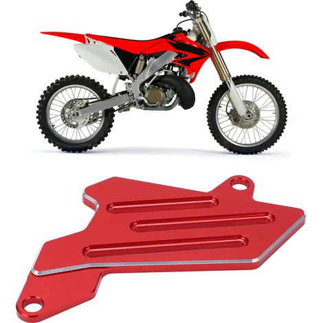 Carter de protection en alliage d'aluminium pour petit pignon de moteur de motos tout-terrain Honda CRF250L, CRF250M et CRF250R (1/5)