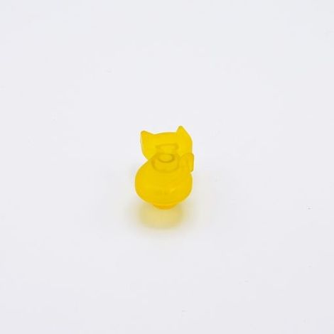Maniglia Bambini tipo Gattino misure 27 x 56 x 24 cm colore Giallo