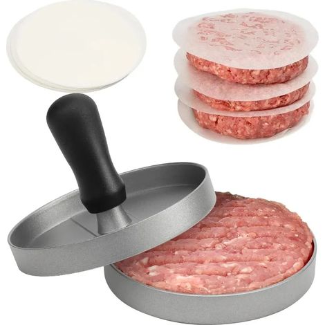 Moule à steaks hachés, moule à sandwichs burgers aux œufs, machine à wraps au bœuf (1/5)