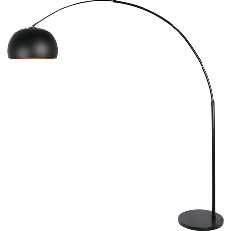 Steinhauer - stehlampe - Globe - schwarz - metall - bogenlampe -