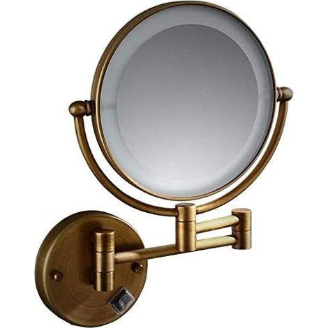Cosmetic Vanity LED 8 Inch Makeup Double Sided 3 Times