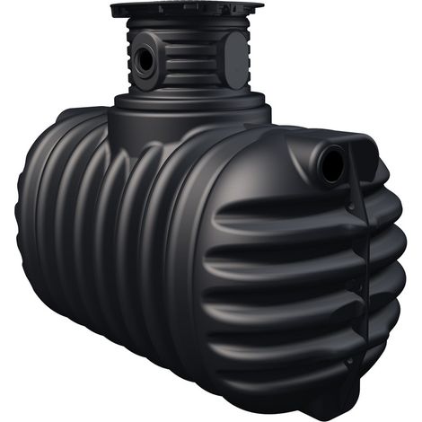 Récupérateur d'eau de pluie enterré 1 600L – Passage piétons – Filtration par panier – Tuyau pression 10m – Pompe électrique immergée – 4Rain (1/3)