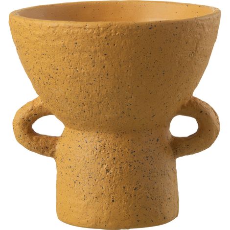 Vase en céramique Ocre 20 cm (1/5)