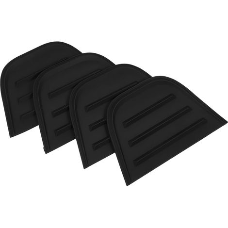 4 protège-coins de transport - PVC - noir - antidérapant (1/5)